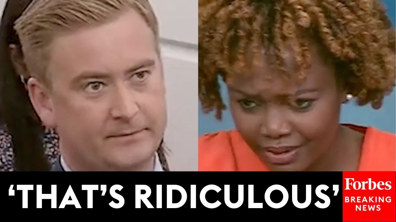 Why Does White House Staff Treat Biden 'Like A Baby?': Doocy Directly Confronts Karine Jean-Pierre
