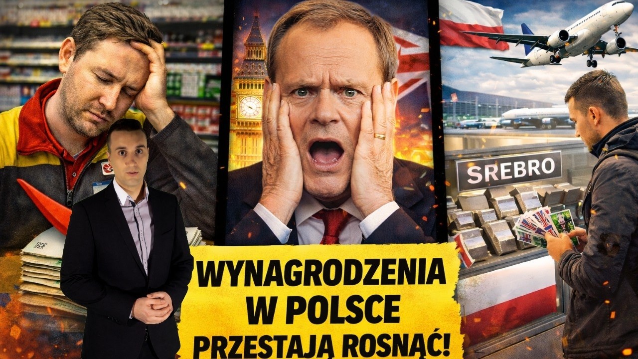 PŁACE ROSNĄ WOLNIEJ OD INFLACJI! WIEMY DLACZEGO POLACY PRZYLATUJĄ Z UK? ZAPAŚĆ CEN