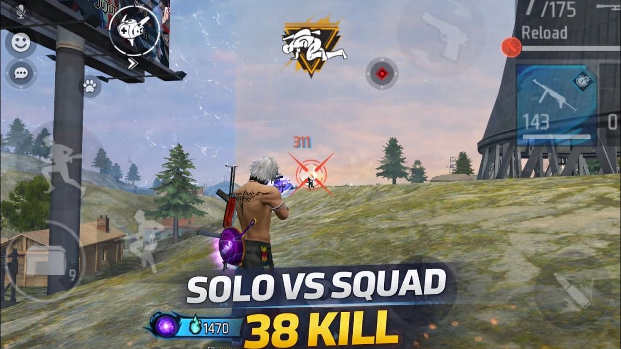 HIGH SCHOOL KING 👑 | NEW PEAK | 99% Headshot Rate ⚡ | Solo Vs Squad Full Gameplay | Pocof6 📱 Frefire
