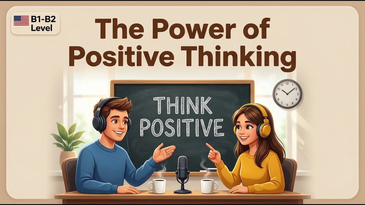How Positive Thinking Changes Your English Learning Journey | The Power of Positivity (B1-B2 Level)