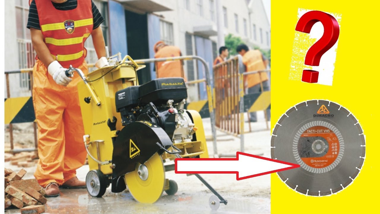 Como Colocar/Cambiar disco a una Cortadora de concreto MASALTA