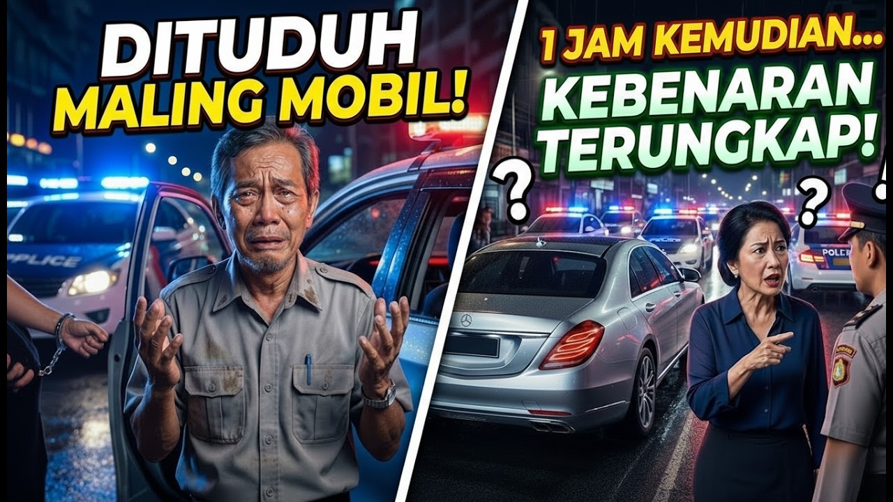 SOPIR TULUS DITUDUH MALING MOBIL, 1 JAM KEMUDIAN KEBENARAN TERUNGKAP...!!!