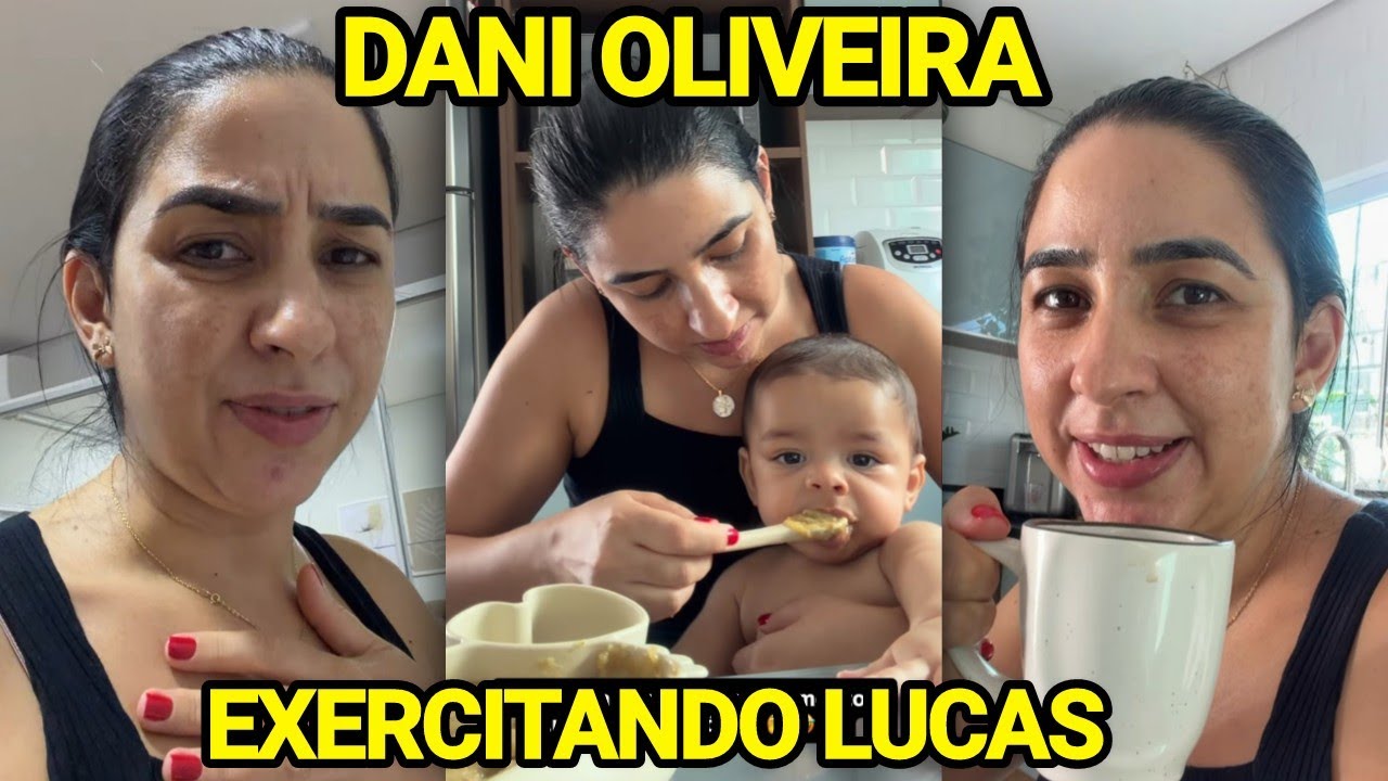 DANI OLIVEIRA FAZ UMA REFLEX&Atilde;O SOBRE A LEITURA DA B&Iacute;BLIA E EXERCITA COM LUCAS
