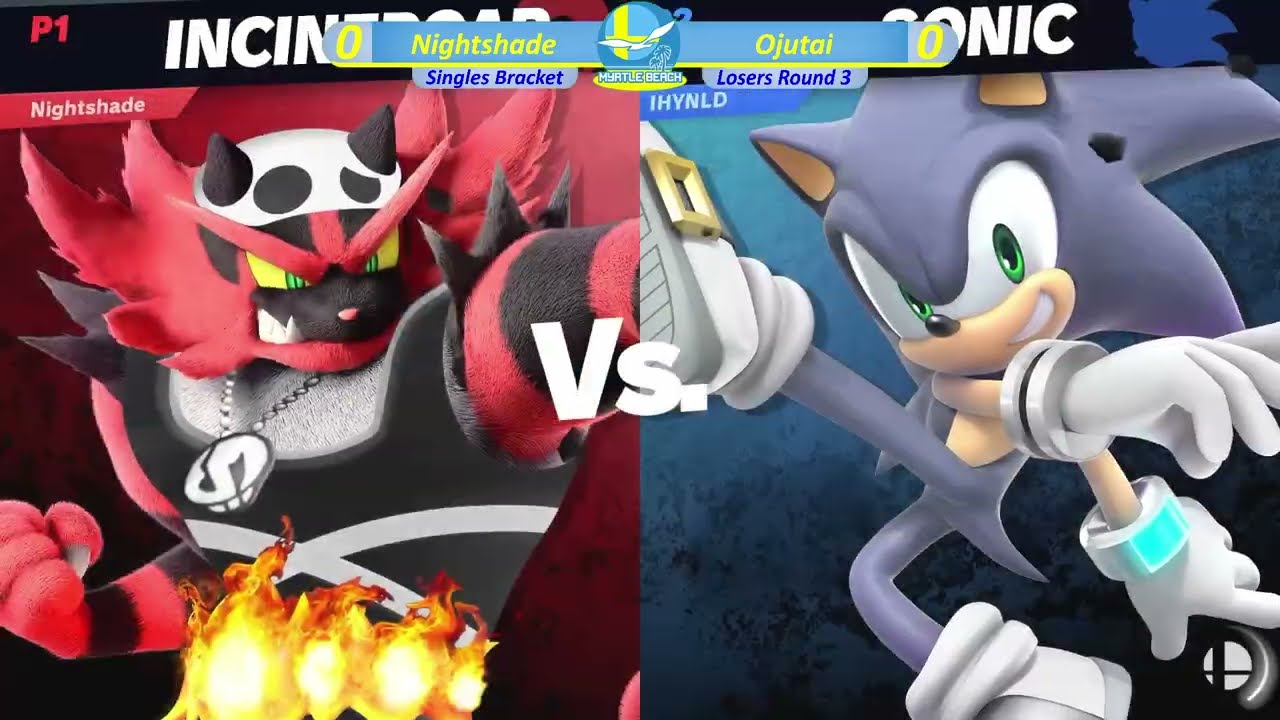 SocaSmash 167 Ultimate Singles: Nightshade (Incineroar) vs Ojutai (Sonic) Losers Round 3