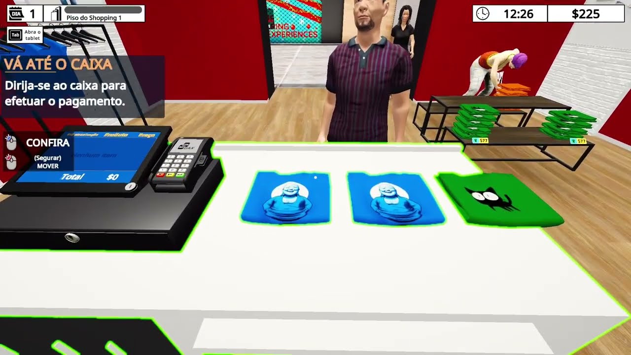 ABRI MEU SHOPPING NO ''MALL SIMULATOR''