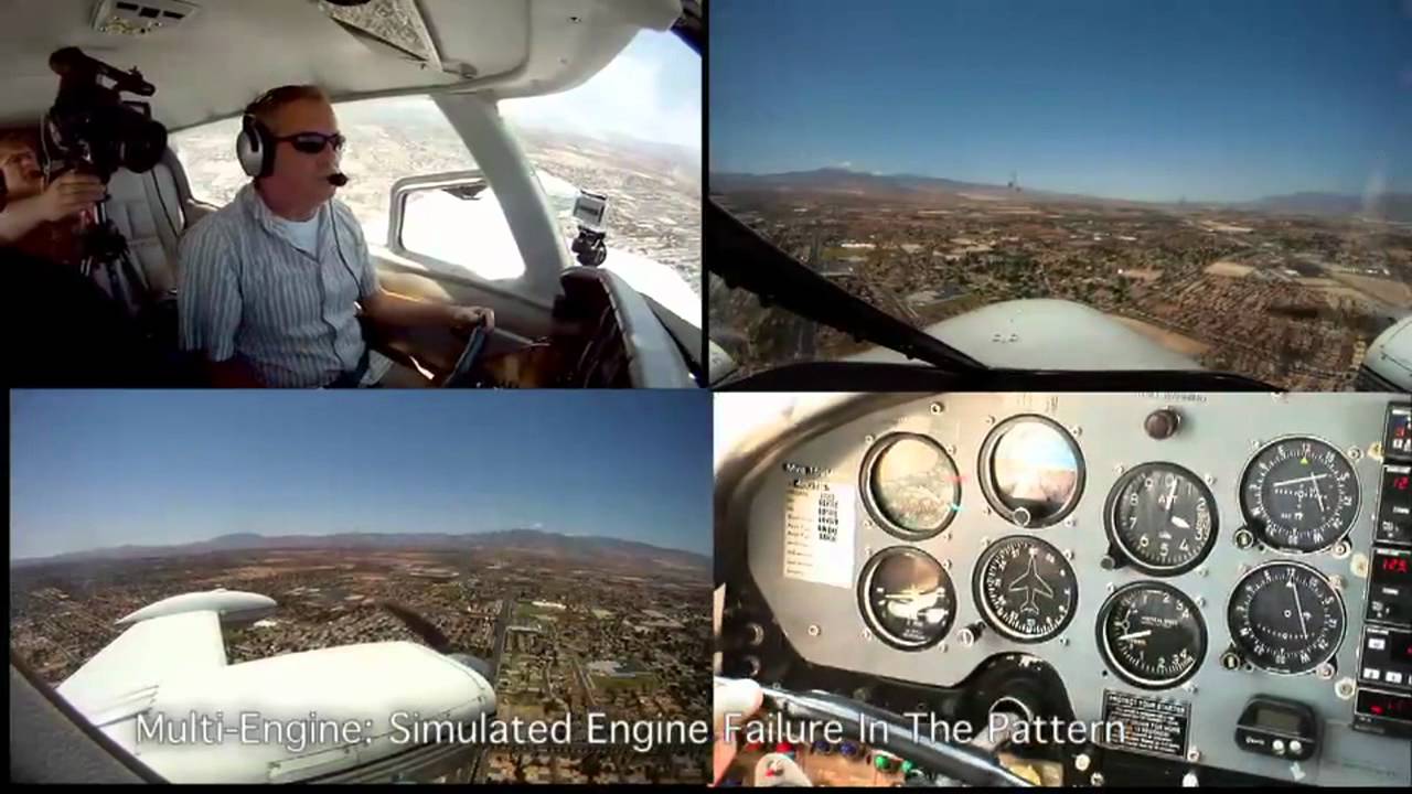 Multi-Engine Lesson 3 - Simulated Engine Failure in the Pattern