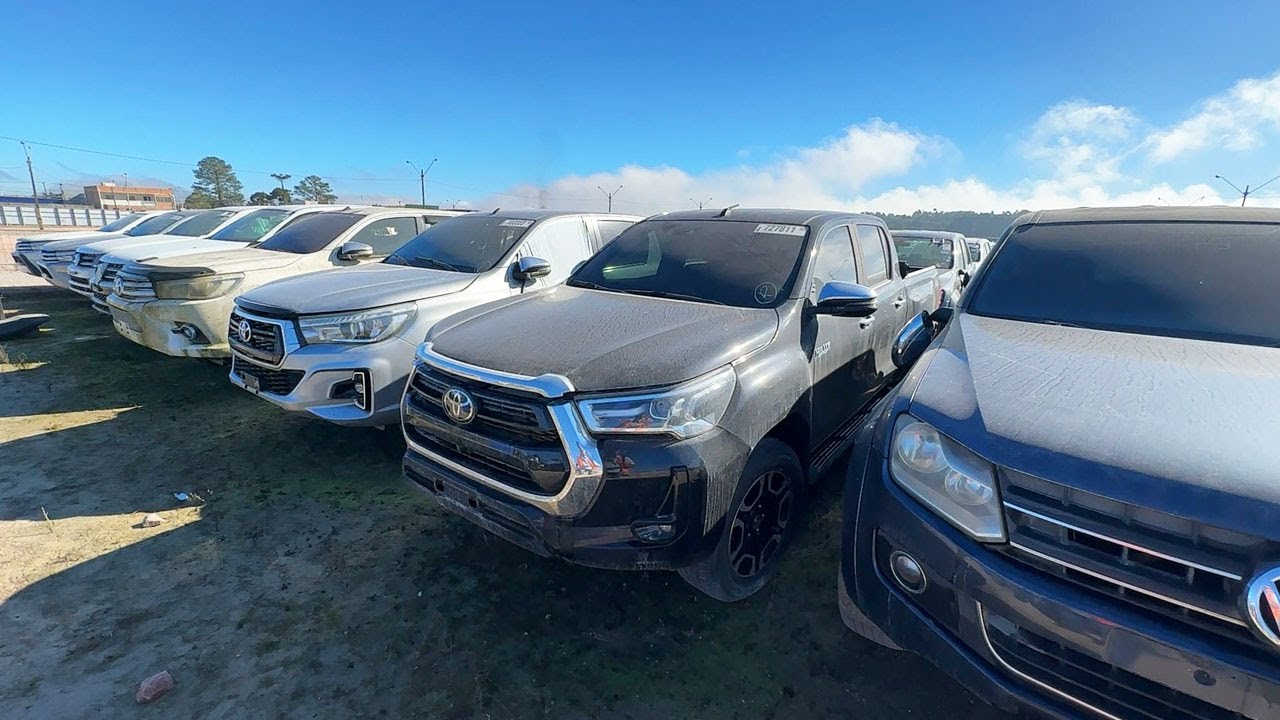 LEILÃO DE CAMINHONETES HILUX, S-10, AMAROK, RANGER *barato*