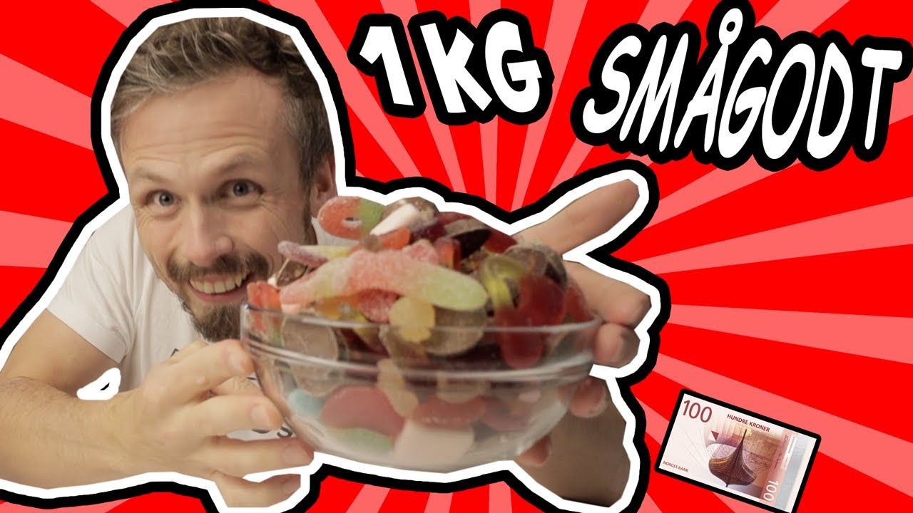 1KG Smågodt - Spiser opp Halloween Godteriet mitt! - Mett for en hundrings? Ep.56