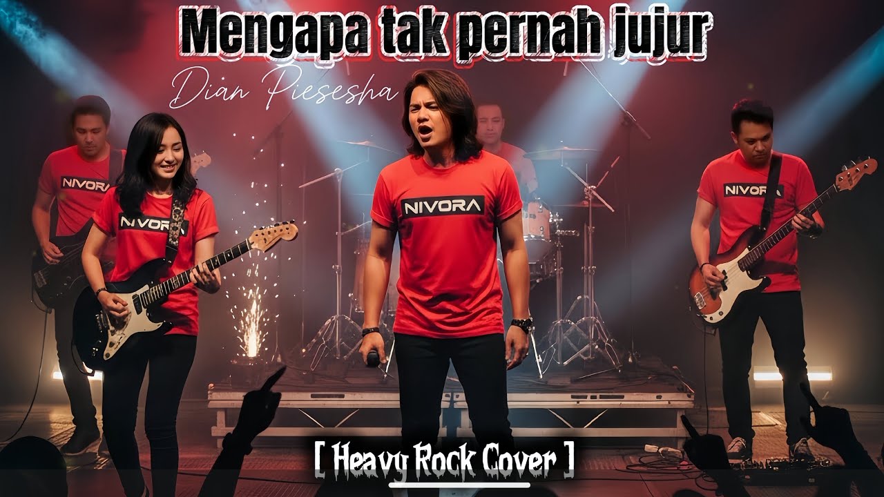 Mengapa Tak Pernah Jujur – Dian Piesesha | Heavy Rock Cover By Nivora