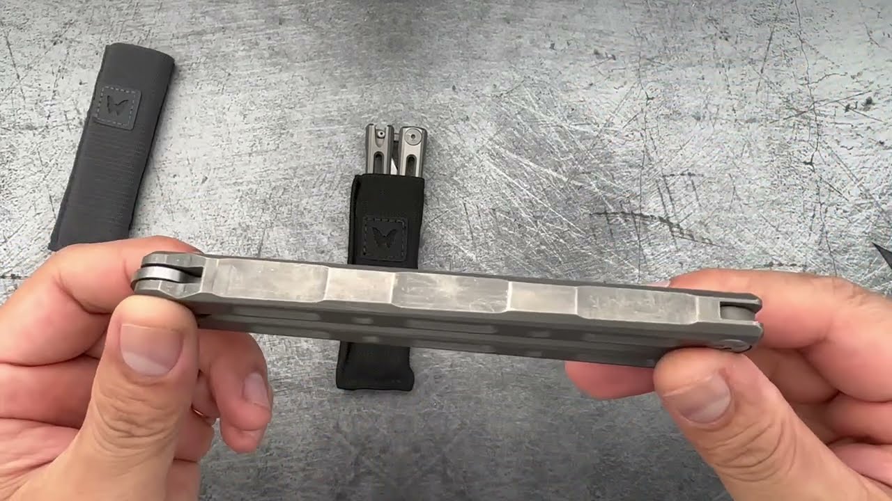 Benchmade Integral Titanium Bali-Song Butterfly Knife 85 & 87