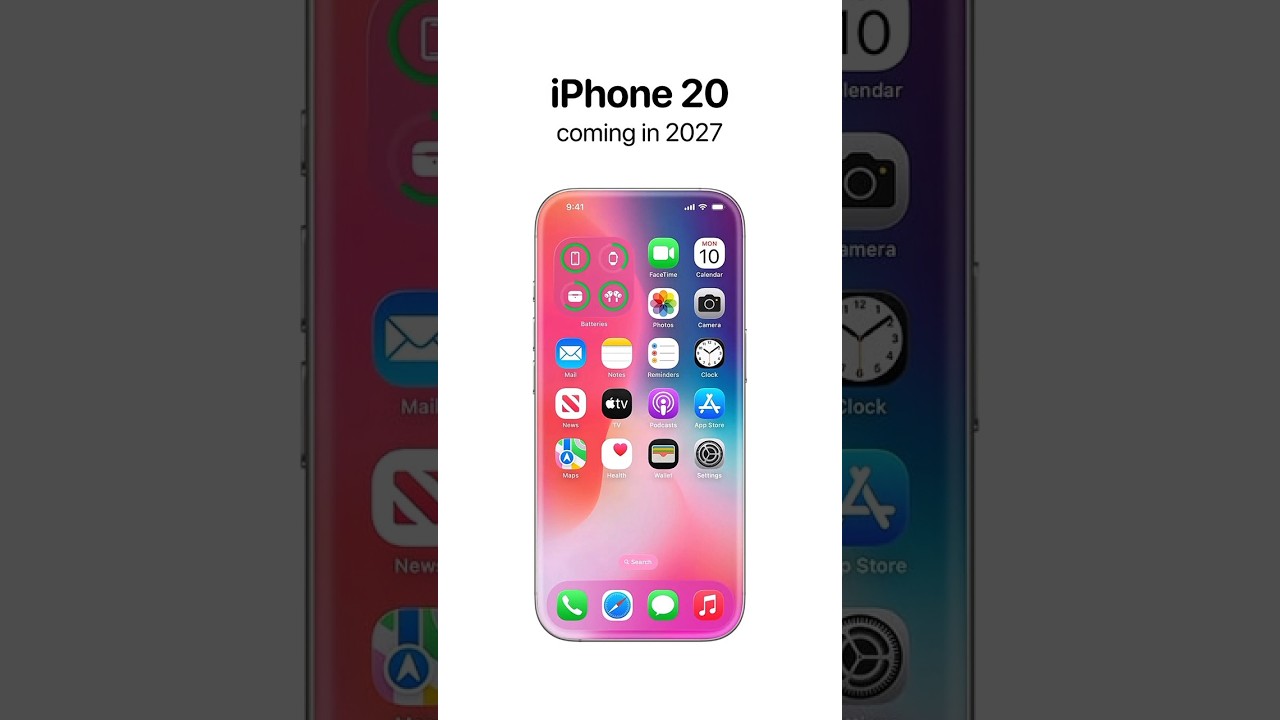 Apple 20th Anniversary iPhone
