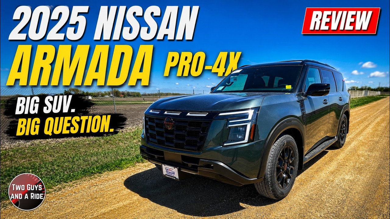 2025 Nissan Armada Pro-4X Review: Off-Road Trim Meets Family Reality