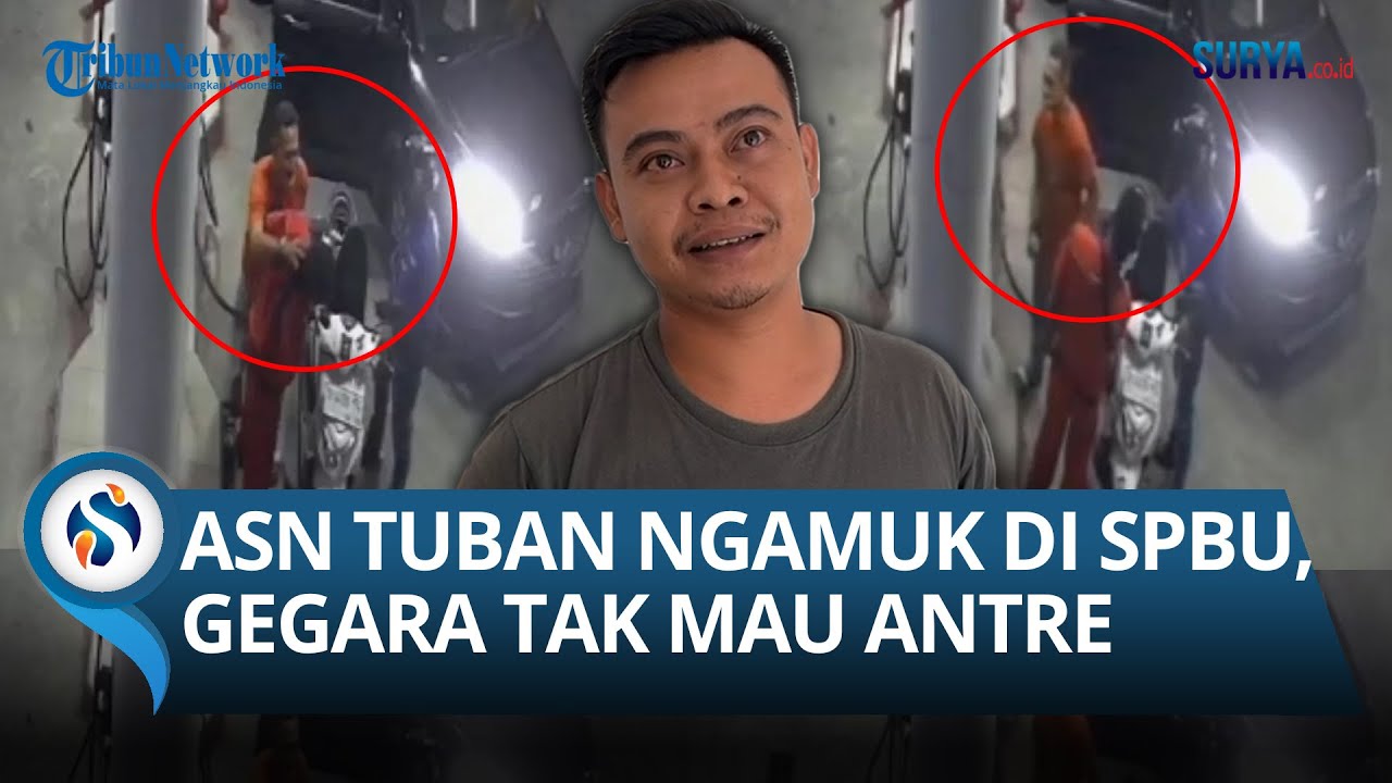 Cerita Korban Ungkap Kronologi Amukan ASN Tuban di SPBU yang Tak Mau Antre BBM: Hidung Korban Patah!