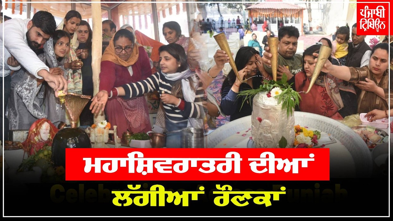 ਜਲੰਧਰ, ਲੁਧਿਆਣਾ ਅਤੇ ਸ਼ਿਵਾਲਾ ਭਾਈਆਂ ਮੰਦਿਰ ਵਿੱਚ ਮਹਾਂਸ਼ਿਵਰਾਤਰੀ ਦਾ ਉਤਸ਼ਾਹ