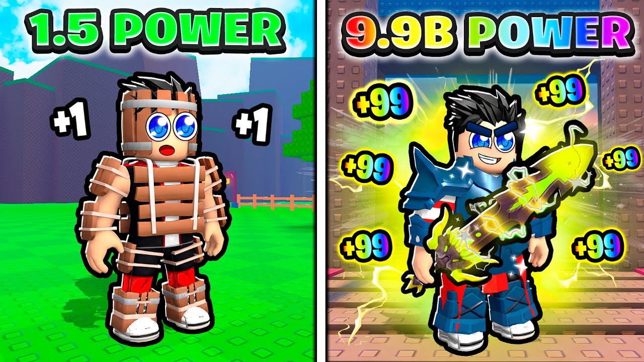 Je Suis Passé De Noob À Dieu Sur Roblox +1 Point De Compétence Chaque Seconde !