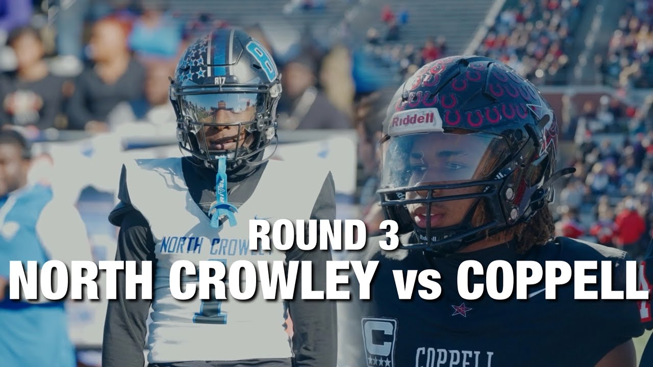 TXHSFB: ROUND 3 #3 NORTH CROWLEY vs #7 COPPELL || MUST SEE👀 || #viralvideo