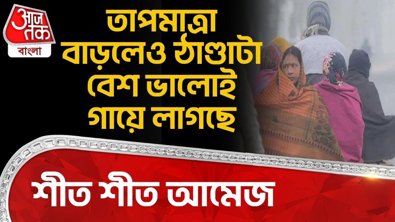 তাপমাত্রা বাড়লেও ঠাণ্ডাটা বেশ ভালোই গায়ে লাগছে, শীত শীত আমেজ | West Bengal Weather News | WT