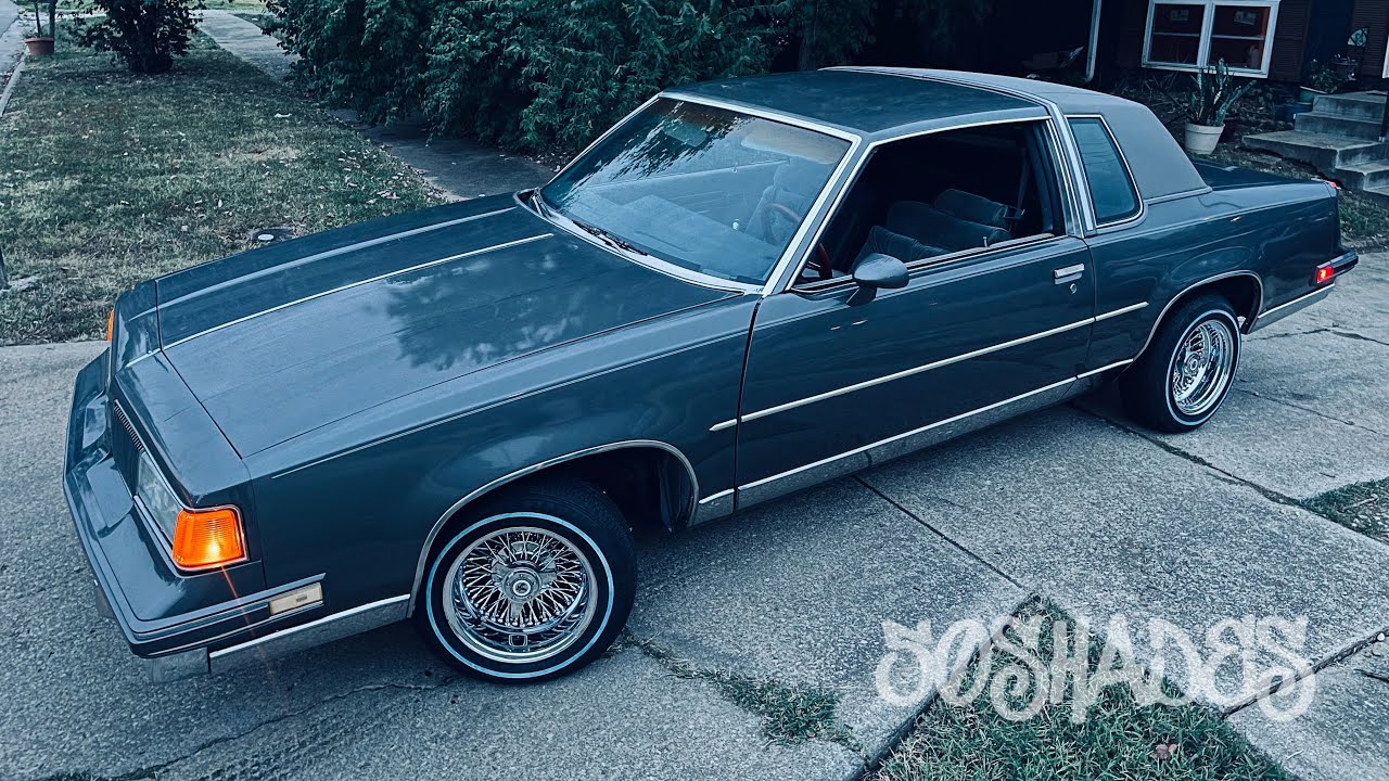 I Installed Luxor 72 Spoke Crosslaced Wire Wheels on the 1988 Cutlass “Grey Goose”
