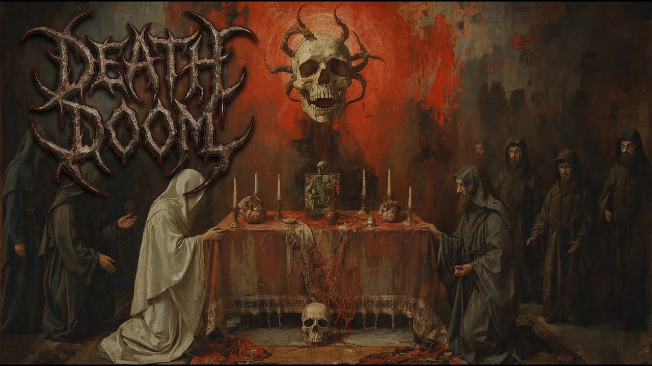 The Ritual 𝗗𝗲𝗮𝘁𝗵 𝗗𝗼𝗼𝗺 Metal / Heavy and Sorow / Blending Gothic Darkness & Crushing Weight