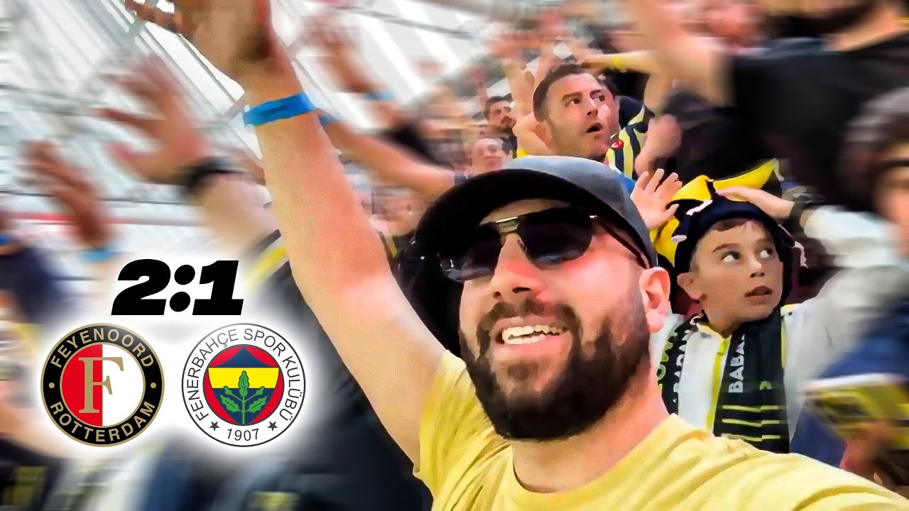 Es geht wieder los! ⚽️🏟️ Feyenoord VS Fenerbahce STADIONVLOG