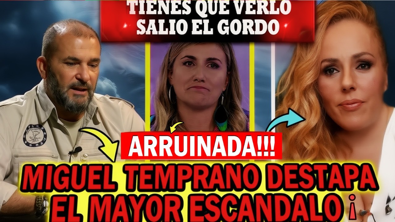 🚨 ¡ARRUINADA! MIGUEL TEMPRANO suelta LA MAS GORDA sobre CARLOTA CORREDERA por ROCÍO FLORES