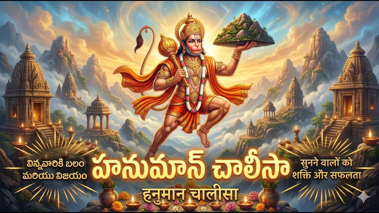 हनुमान चालीसा | Shree Hanuman Chalisa - Listen for Instant Positive Energy ✨