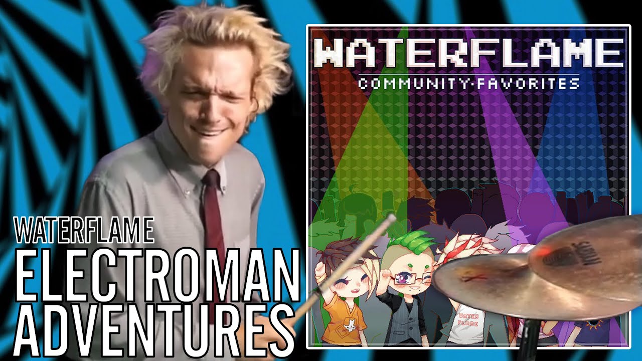 Waterflame - Electroman Adventures | Office Drummer [First Time Hearing]