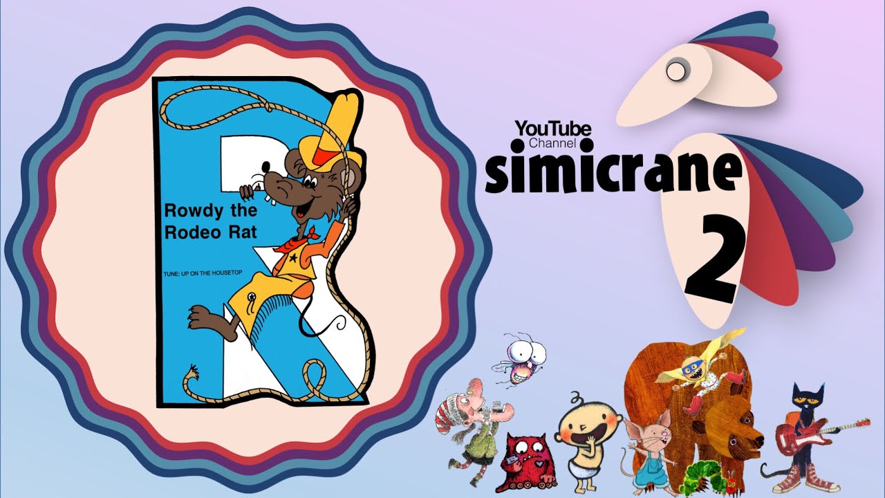 Rowdy the Rodeo Rat 🐀 | Sing and Read Alphabet | simicrane 2