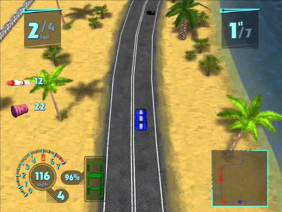 Arcade Race Crash track 3  Pc Gaming Video