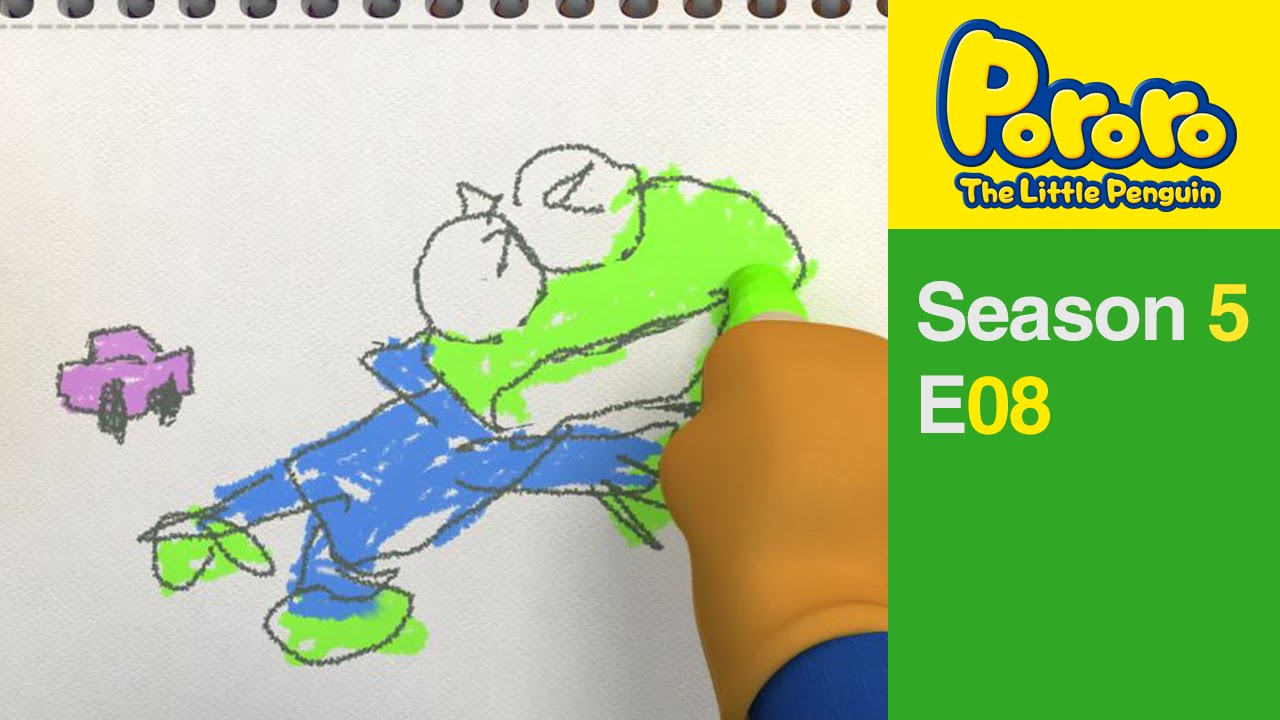[Pororo S5] #08 The Magic Sketchbook