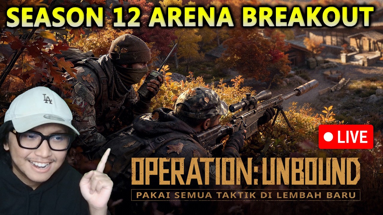 🔴LIVE SEASON 12 ARENA BREAKOUT - SPAM MODE MALAM ARMORY