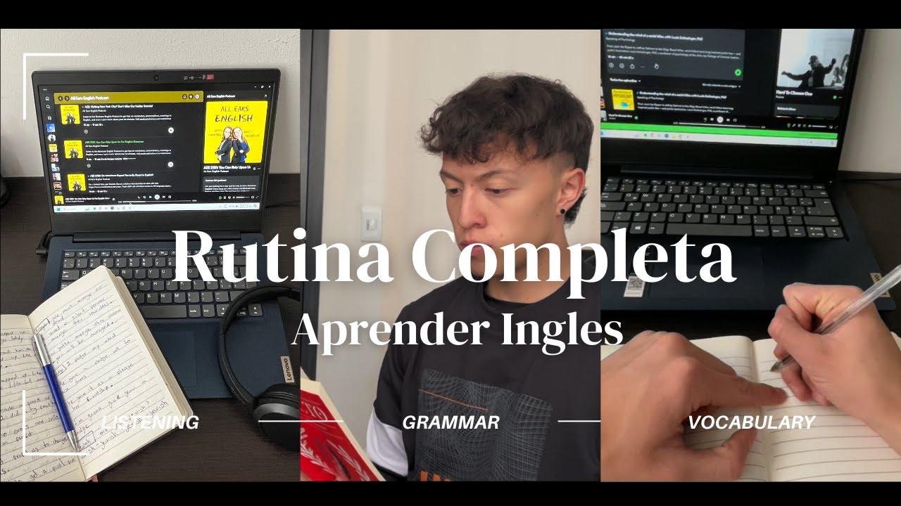 Como CREAR una RUTINA para APRENDER inglés por TU CUENTA
