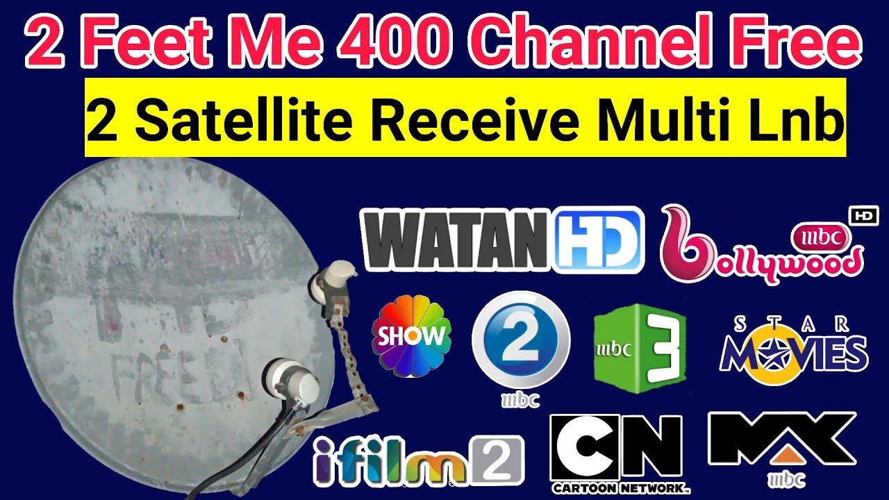 डीडी फ़्री डिश में करो 2 Satellite सेट Watan HD, Mbc Bollwood On Multi Lnb Setting | mbfreedish