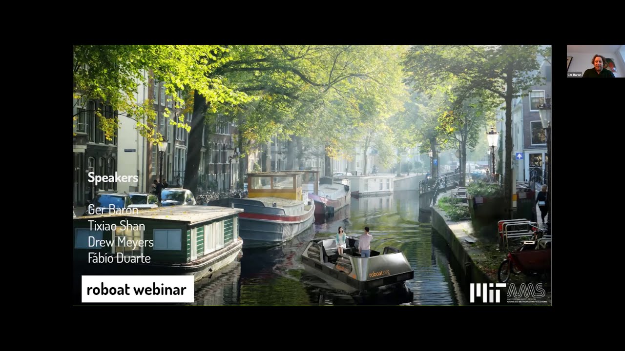 MIT Senseable City Lab - Roboat [G.Baron, F.Duarte, D.Meyers & T.Shan]