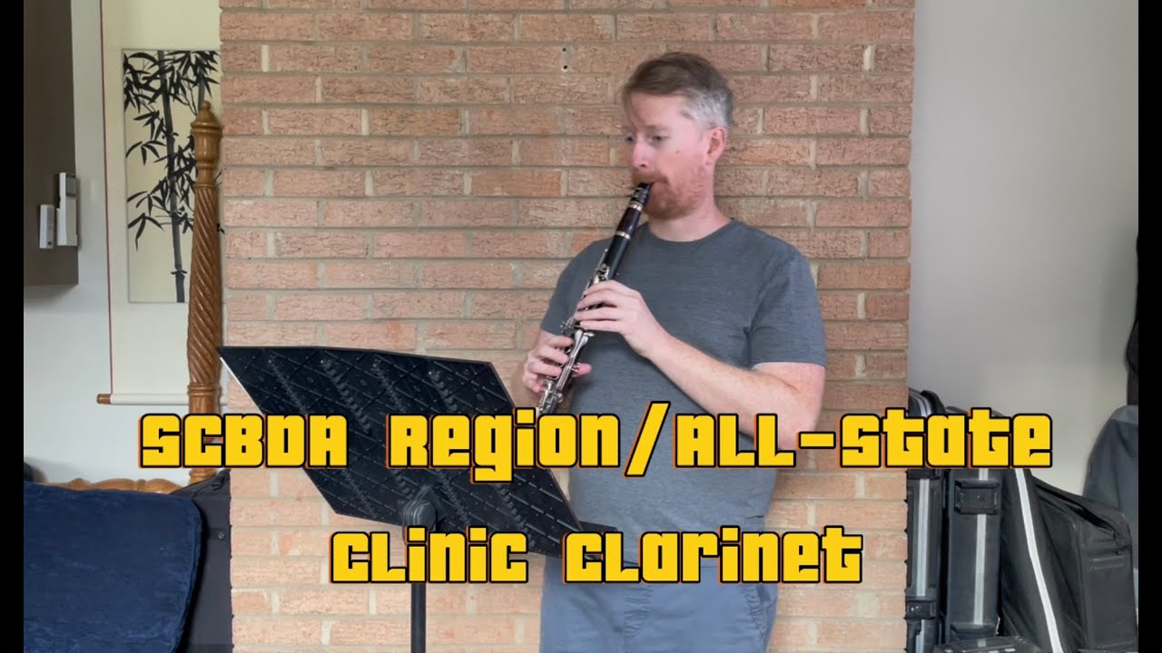 SCBDA Region/All-State Clinic Clarinet Solo 2024/25