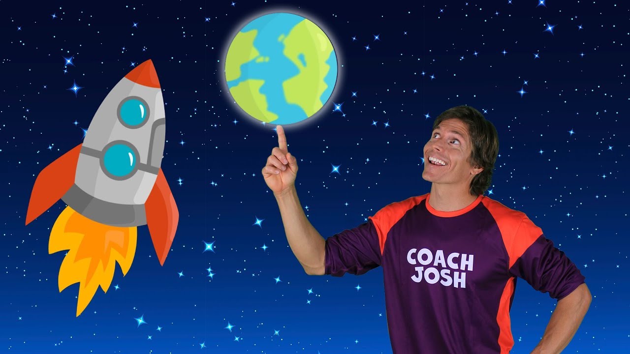 We're Going to the Moon! | Active Space Adventure with Coach Josh (Ages 2+)