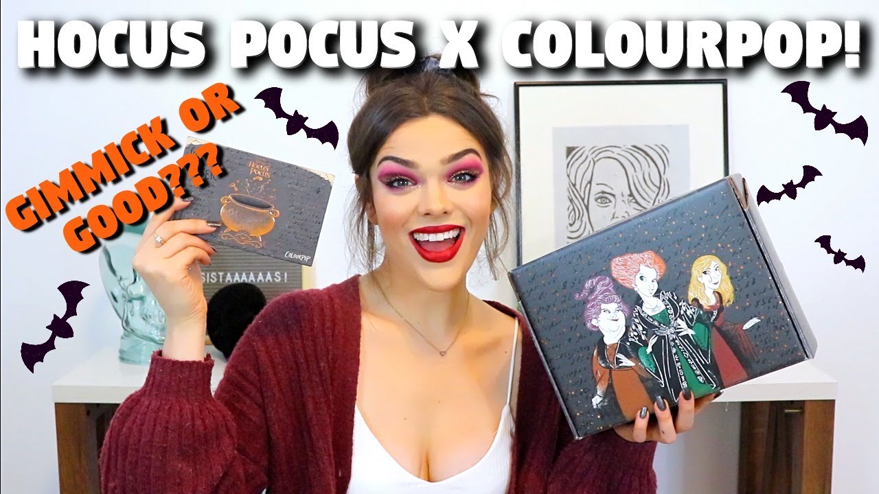 Another Glorious Collection? MAKES ME SICK!! ColourPop x Hocus Pocus Review