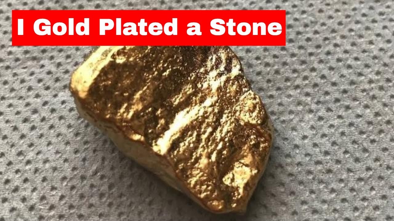 How to copper,nickel and gold plate a Stone