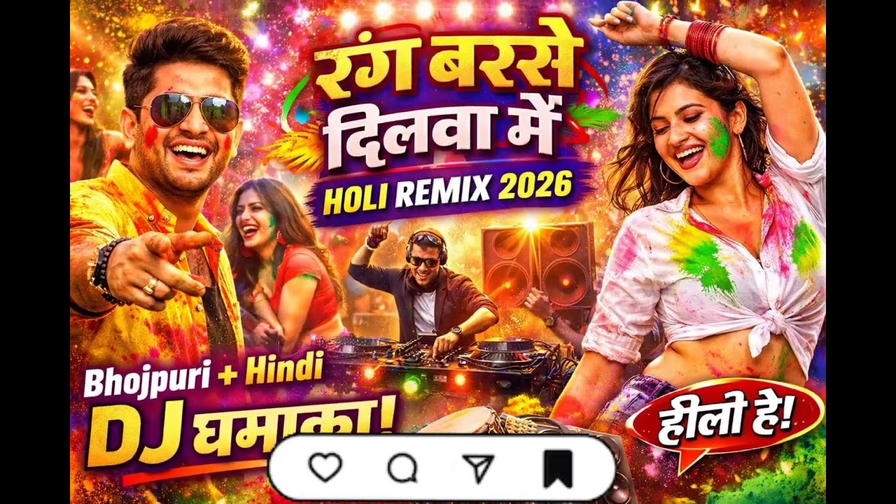 New song holi vibe 2026 #rimix भोजपुरी+हिंदी #मिक्सटेप 