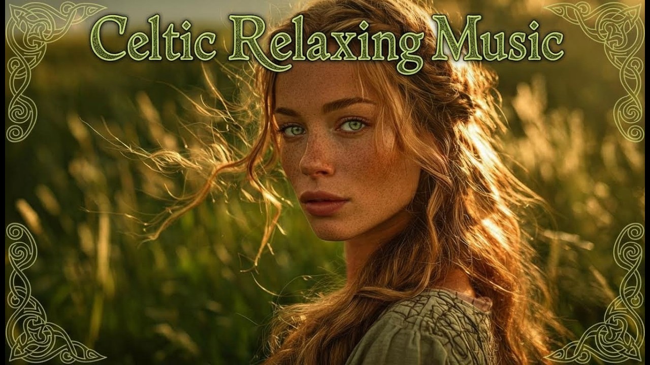 Mystical Celtic Song with Irish Gaelic Vocals | Relaxing Harp and Gentle Flute