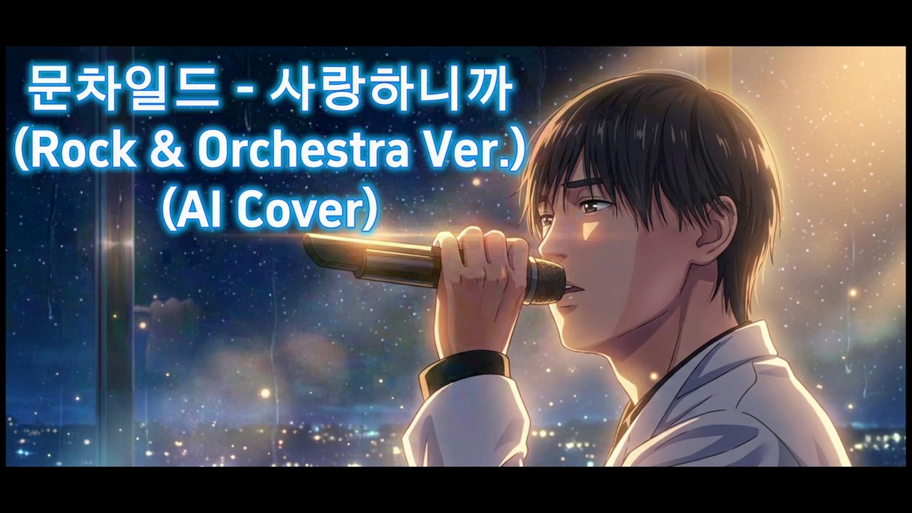 문차일드 - 사랑하니까 (락 & 오케스트라 Ver.) (여성 보컬) [AI 커버]
