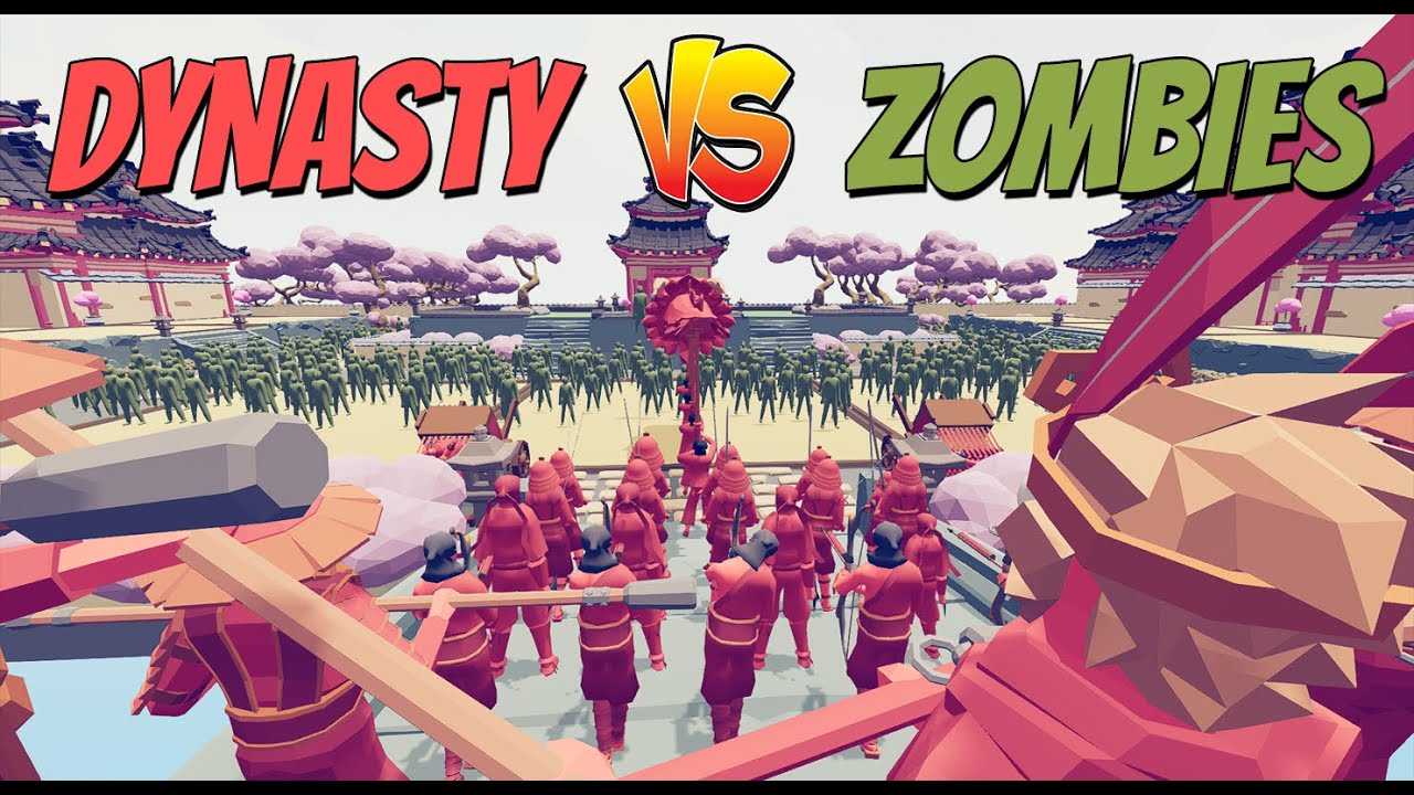 TABS - DYNASTY VS ZOMBIES: ALL FACTION ZOMBIE INVASION