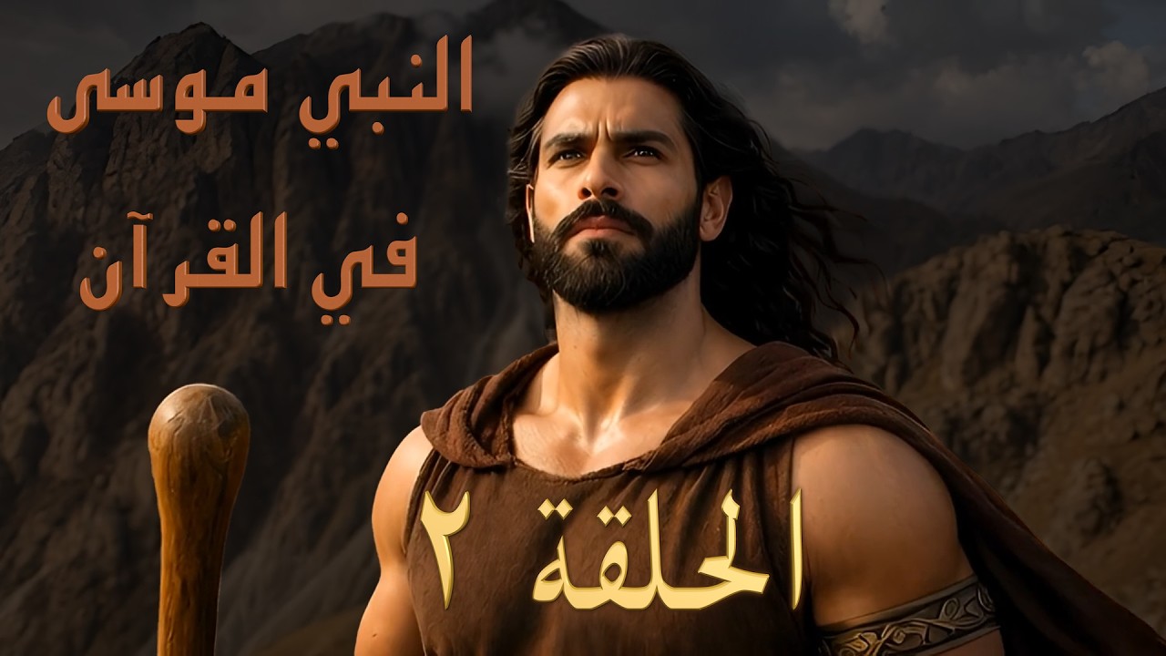 مسلسل النبي موسى في القرآن | الحلقة الثانية | من تربية موسى في قصر فرعون إلى هربه باتجاه مدين