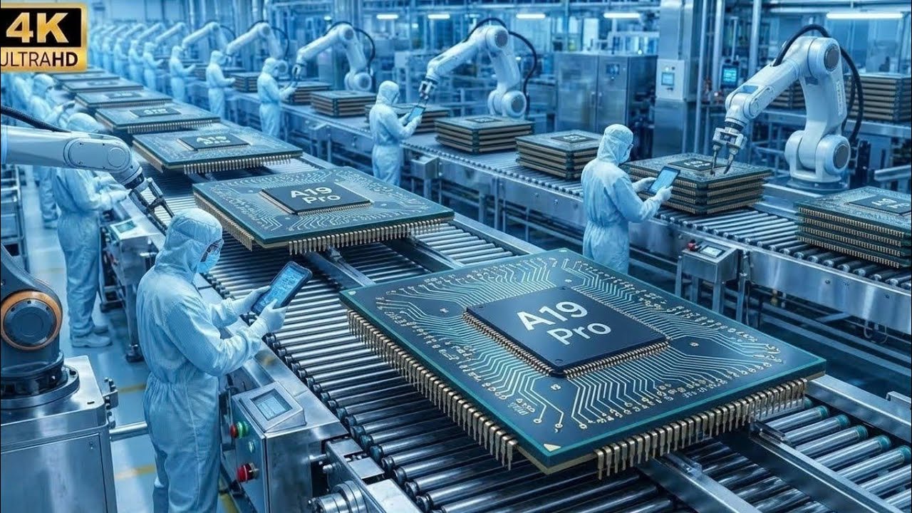 The Secret Behind Microchip A19 Pro Production: From Raw Silicon to Final Assembly