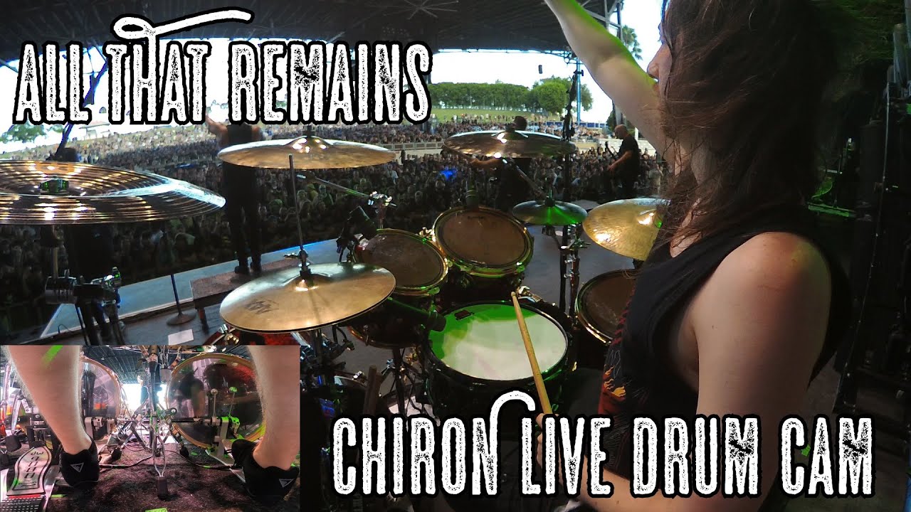 Mike Caputo - All That Remains - Chiron (Live Drum Cam)