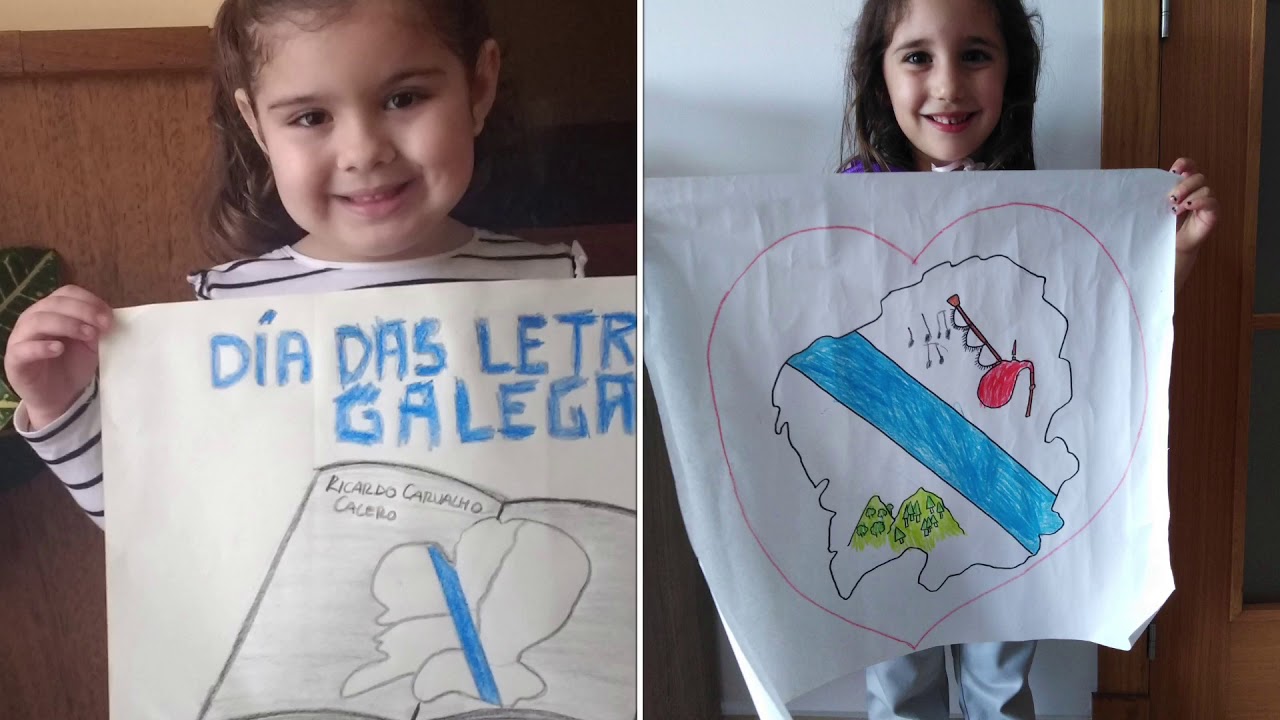 Dia das letras galegas 2020 CEIP Baño Xanza