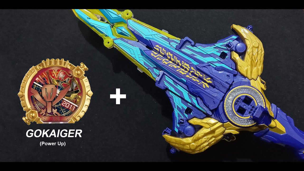 DX Ryo Tegasword + Gokaiger (Power up) test.
