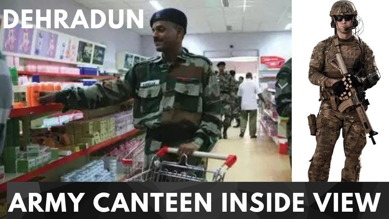 Army Canteen Dehradun inside View|| Canteen prices main kitna fark hota hai aaj dekhlo