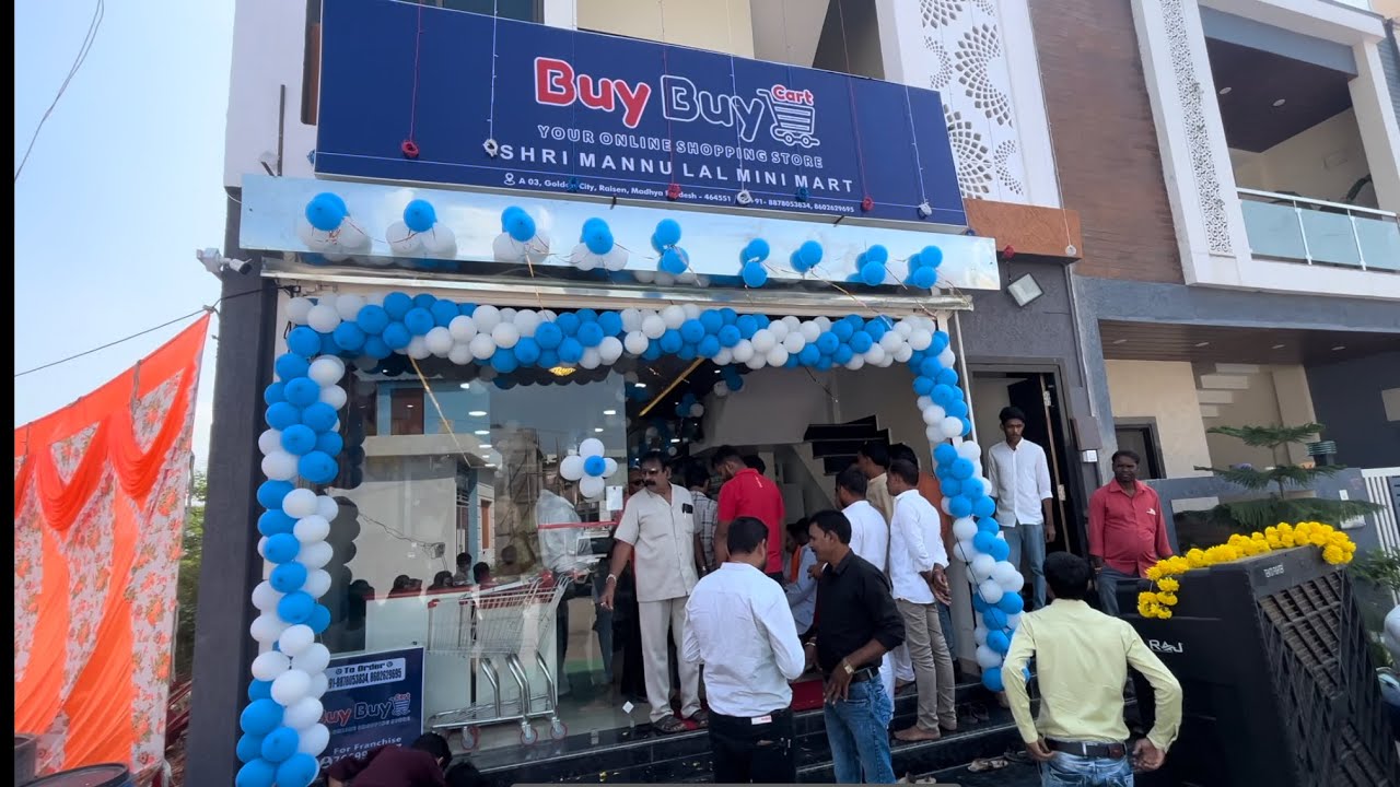 Raisen walo ab apke shahar main bhi aa gya hain @buybuycart 🛒😍🛍️… golden city raisen 📍