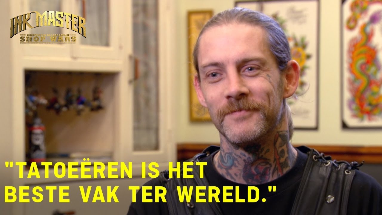 Vinnie Stones - Jurylid Ink Master Meesters van de Lage Landen - Vanaf 18 Februari op Spike!